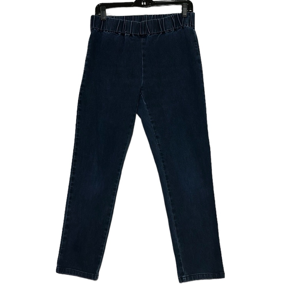 Soft Surroundings Women’s Pull On Blue Jeans Size Petite Medium
